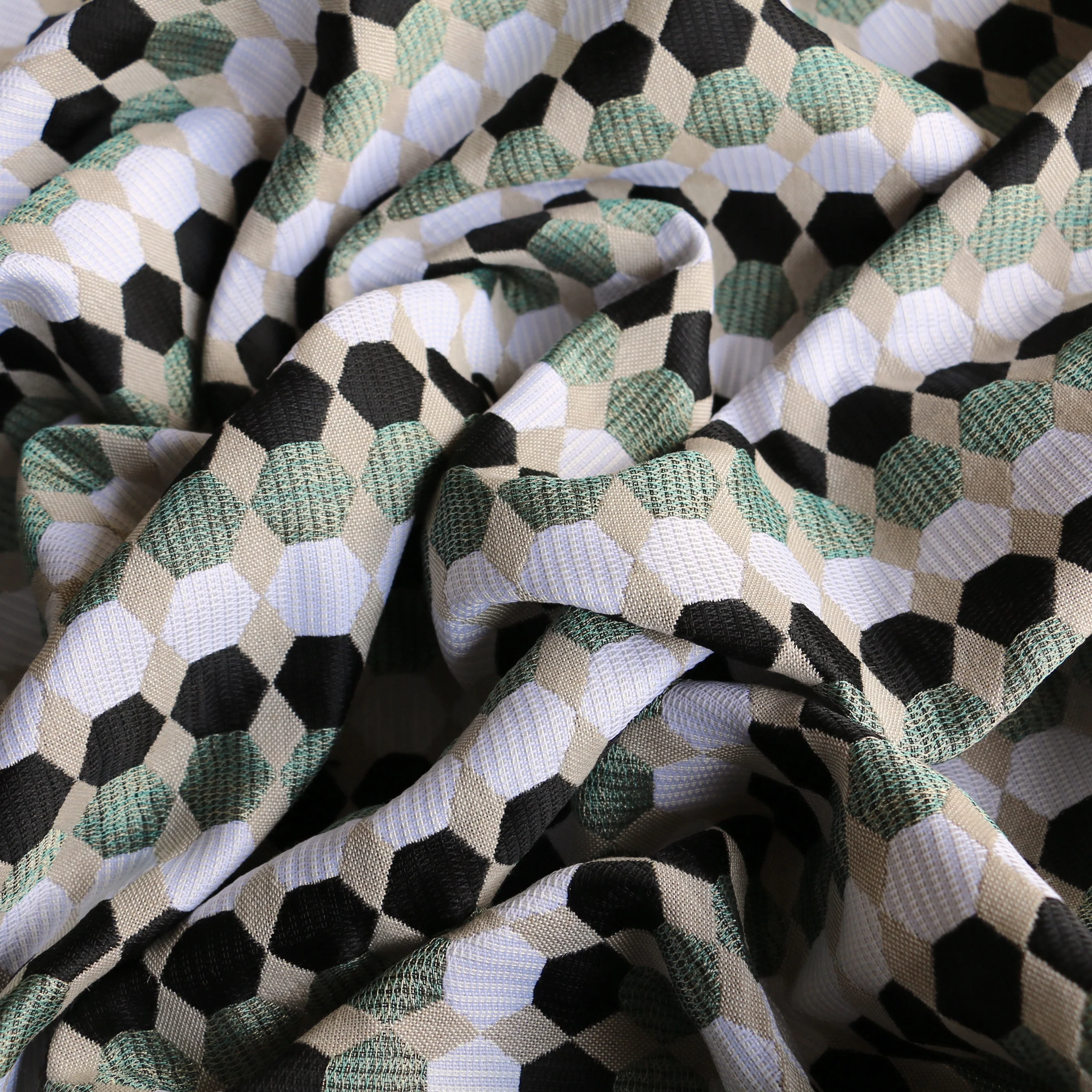 Hexagon Talk Jacquard - Image 2