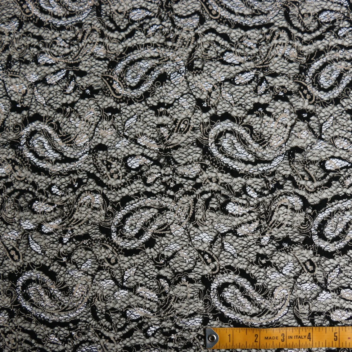 High Tea - Black/Silver Grey Lace - Image 3