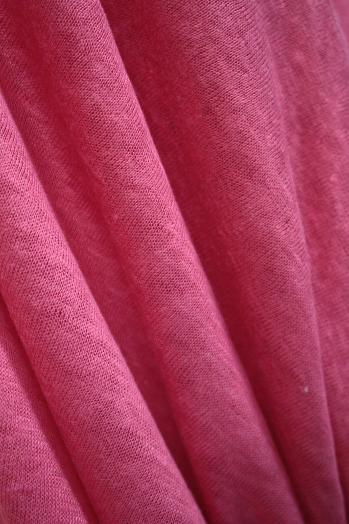 Hot Pink Linen Knit - Image 2