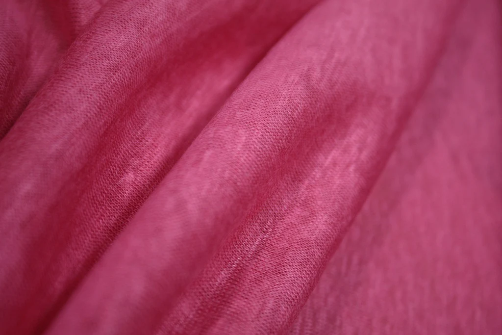 Hot Pink Linen Knit - Image 3