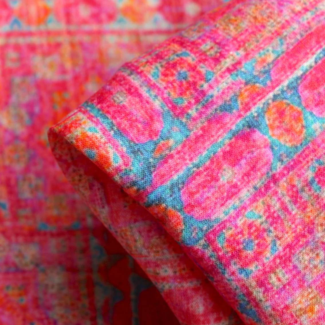 Hot Spot Pink Washed Linen