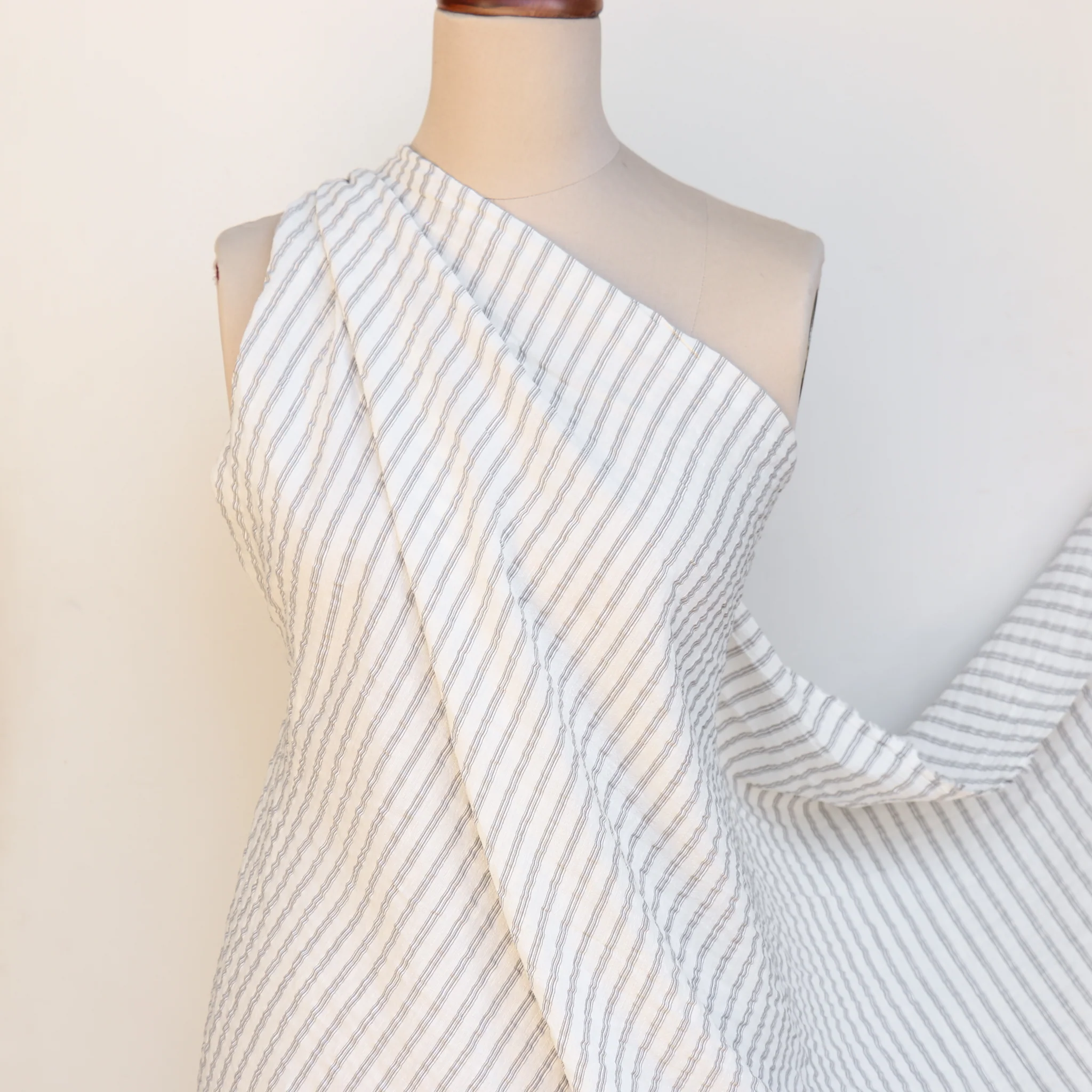 Hutton Stripe Grey/Natural - Image 6