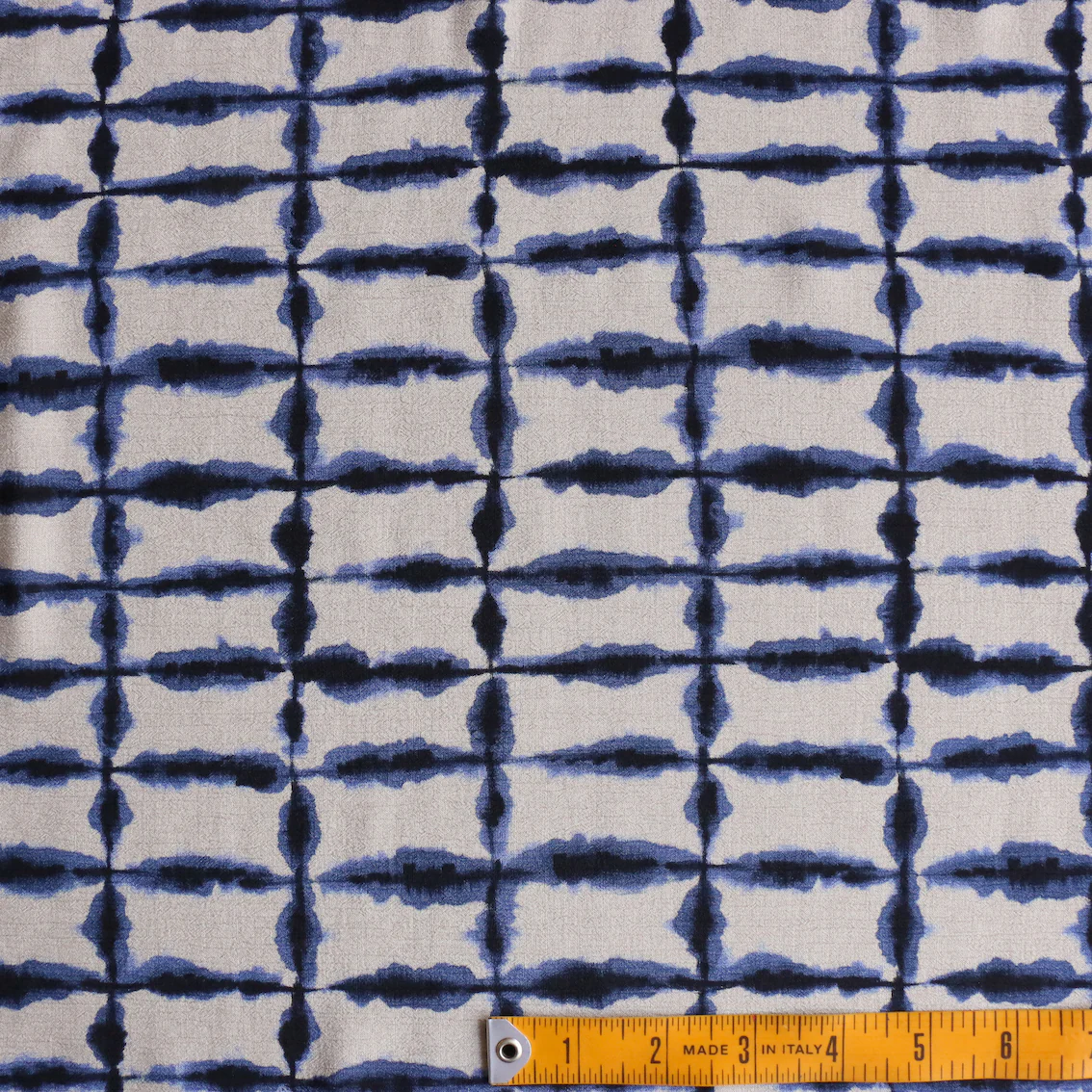 Hypnotize Blue Crinkle Viscose - Image 3