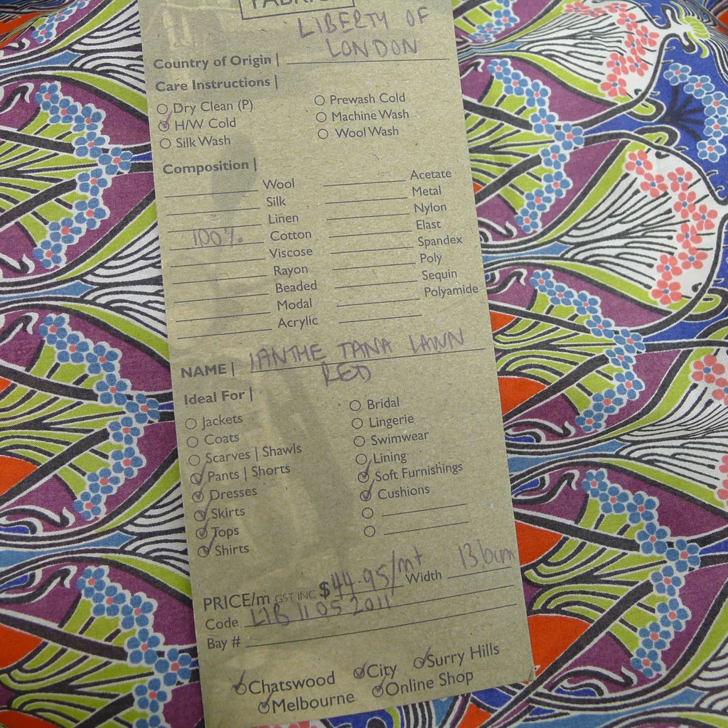 Ianthe Tana Lawn Red - Image 5