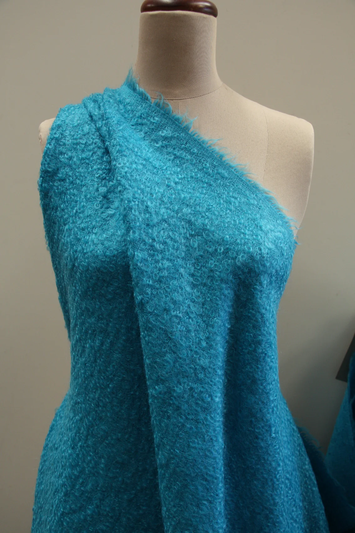 Ice Blue Boucle - Image 4