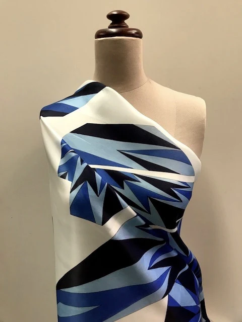 Ice & Water Flow Organza - Image 5