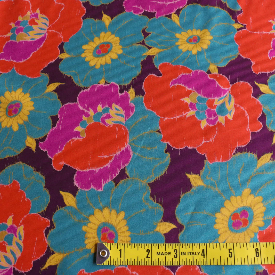 Ikat Anemone Red - Liberty Tana Lawn⢠- Image 3