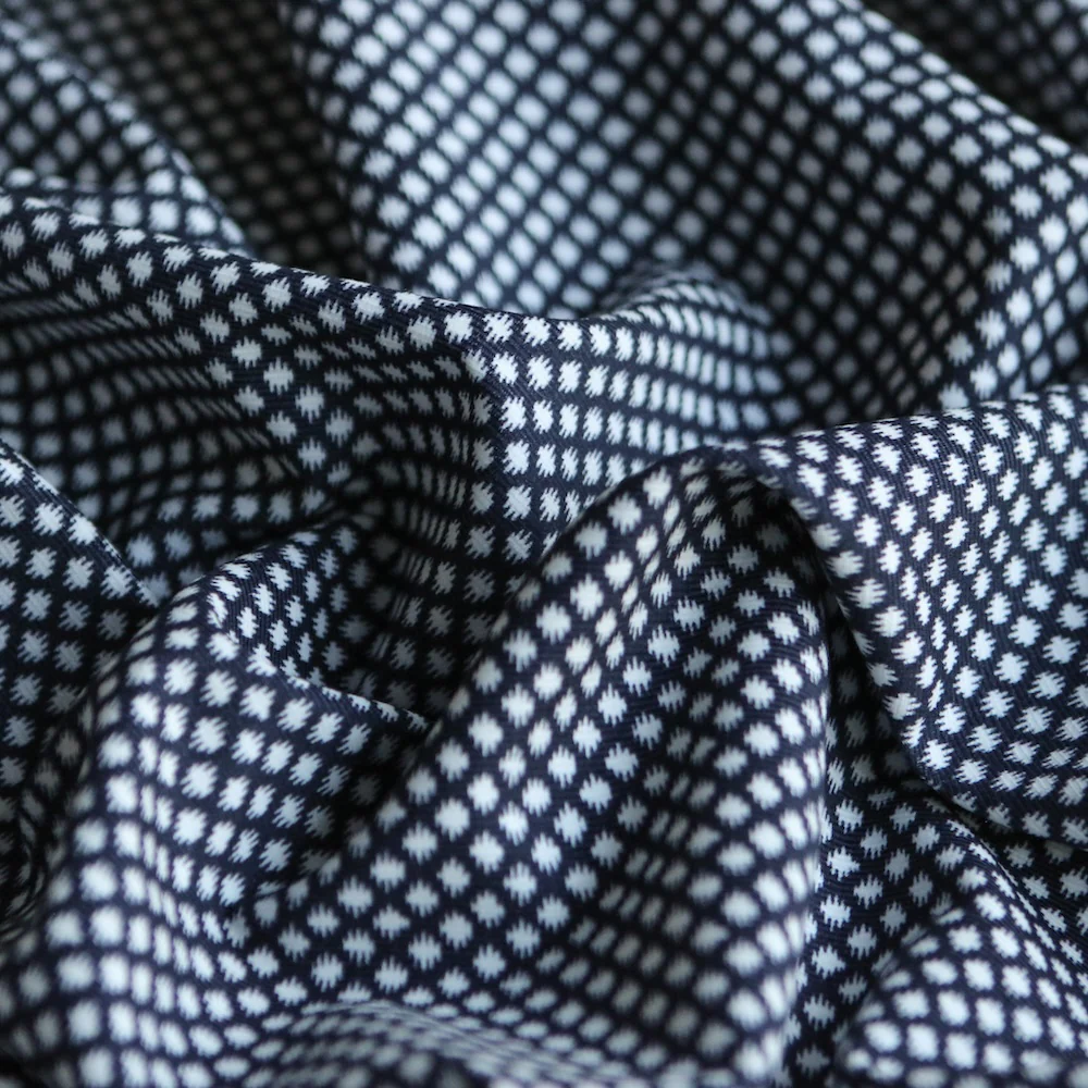 Ikat Spot Navy - Liberty Rossmore Cord - Image 2