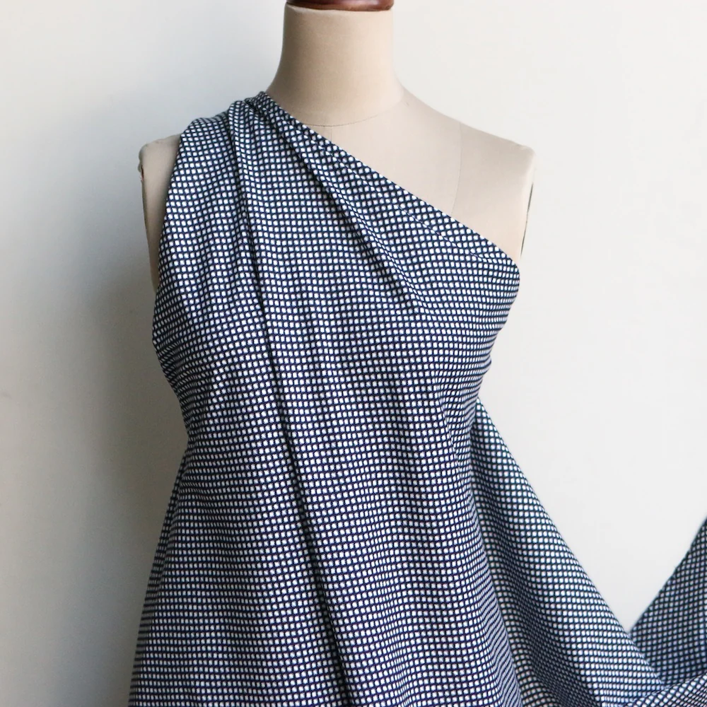 Ikat Spot Navy - Liberty Rossmore Cord - Image 5