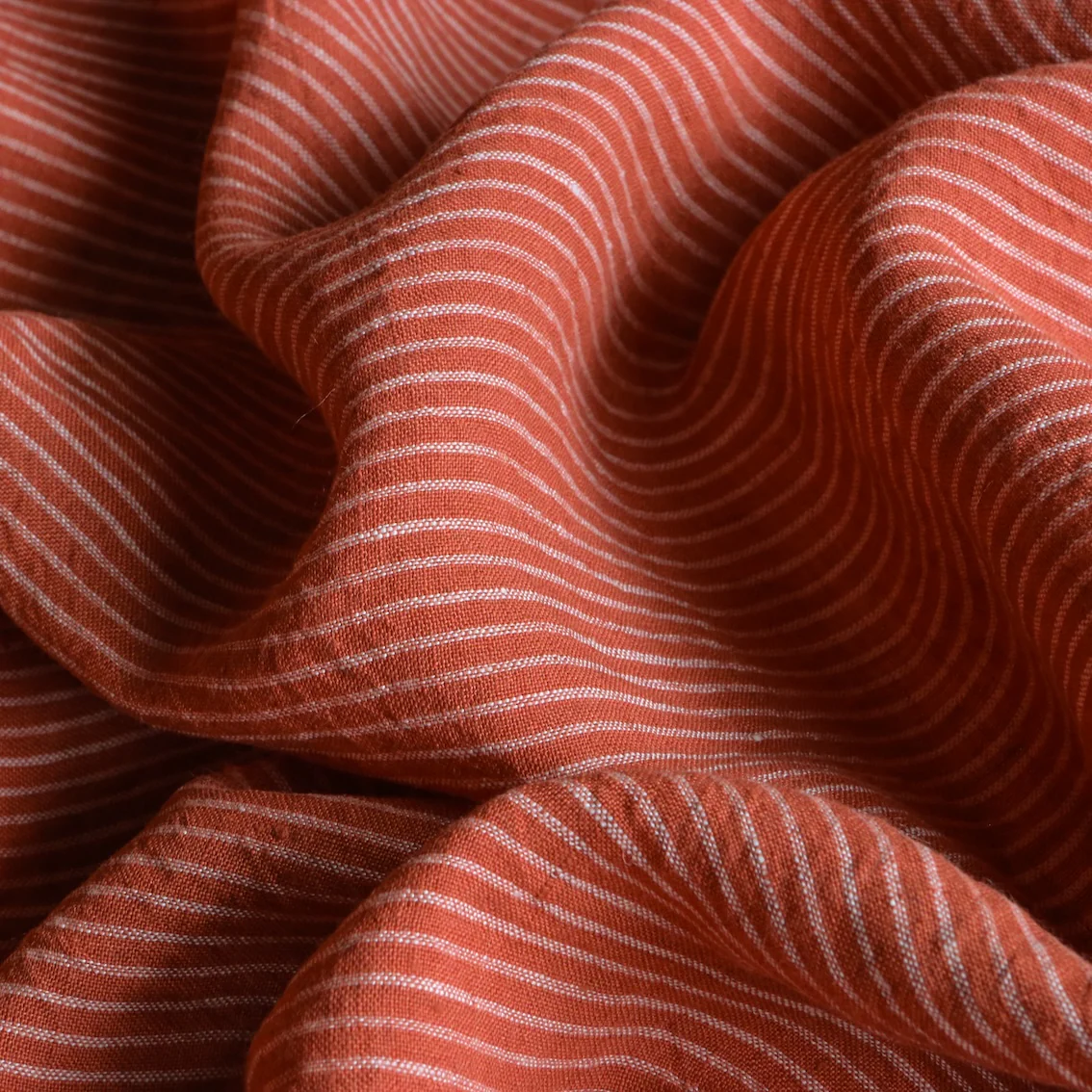 Ilona Stripe Sunset - Washed Linen - Image 2