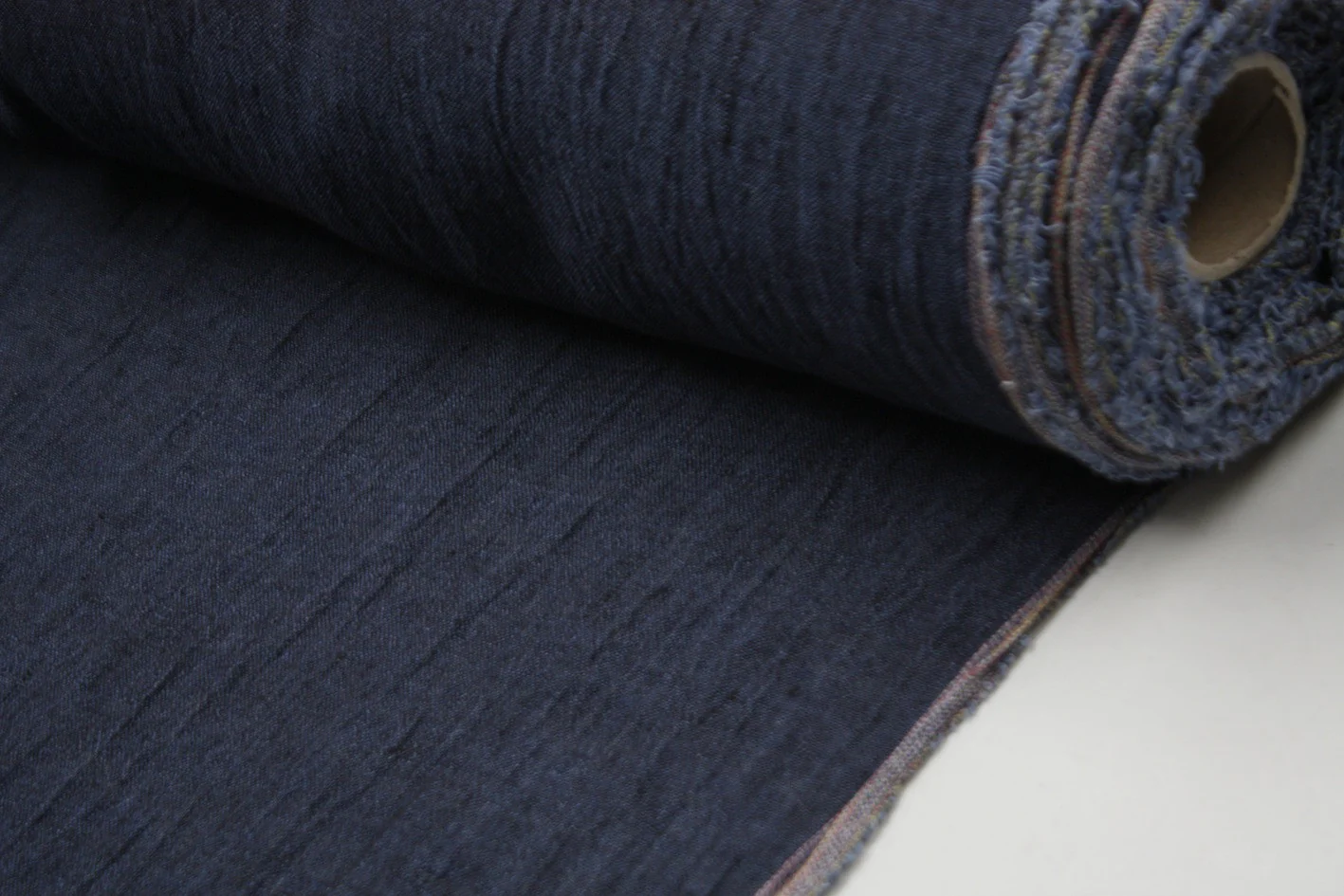 Indigo Crush - Crinkle Linen - Image 2