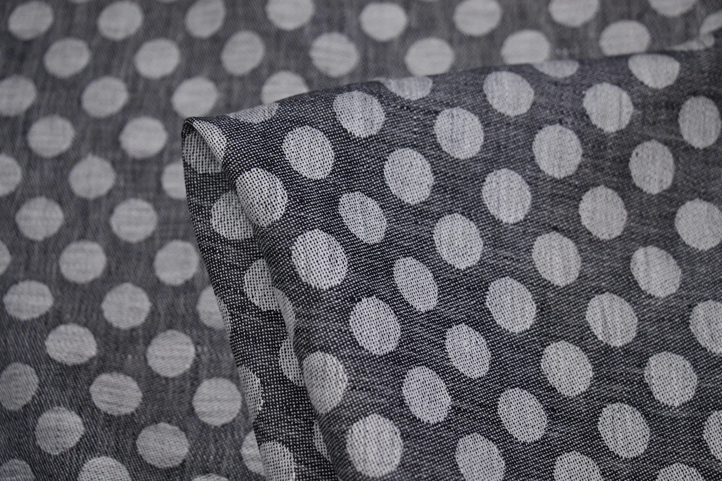 Indigo Lito Spot Linen