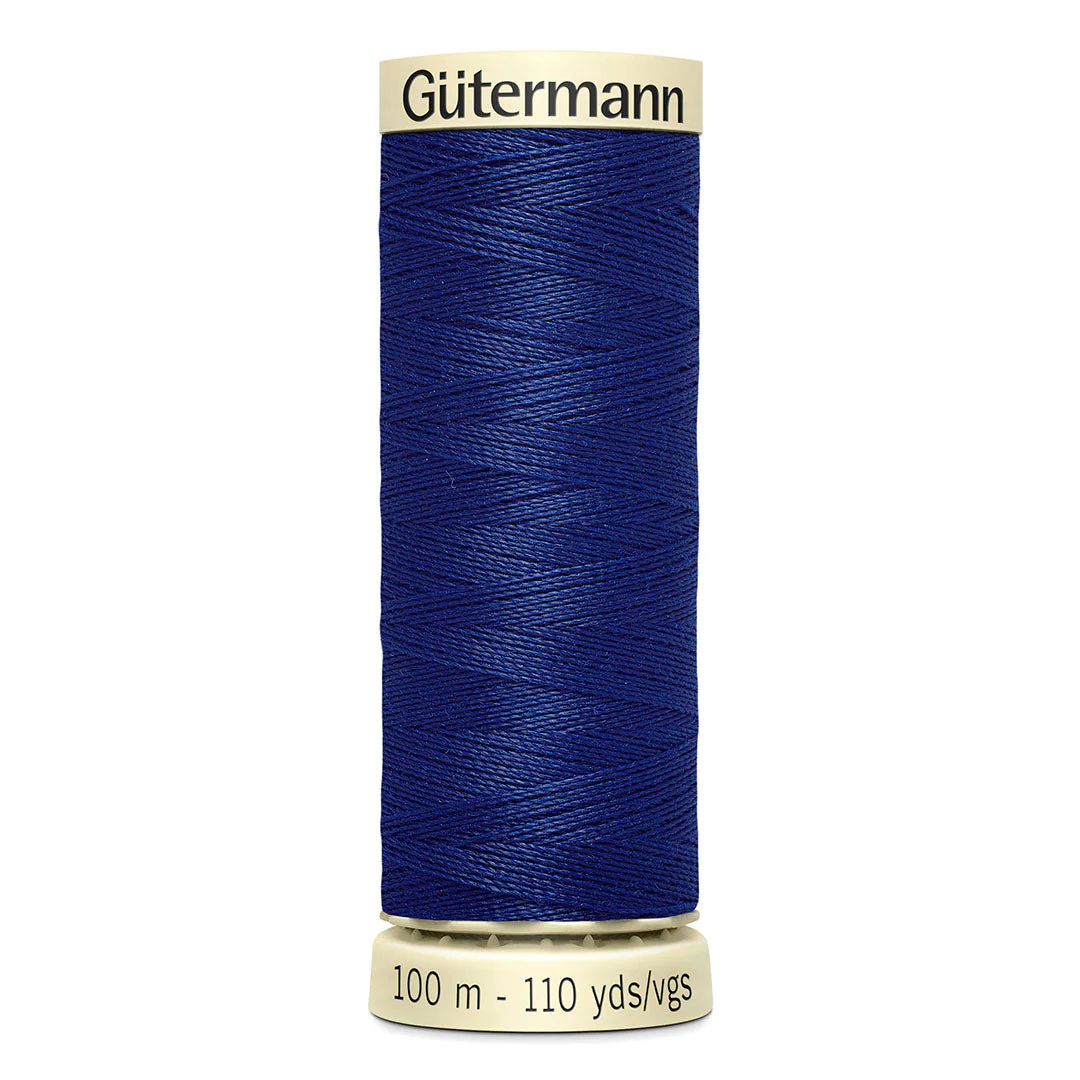 Indigo Skyline Silk Chiffon - Image 7