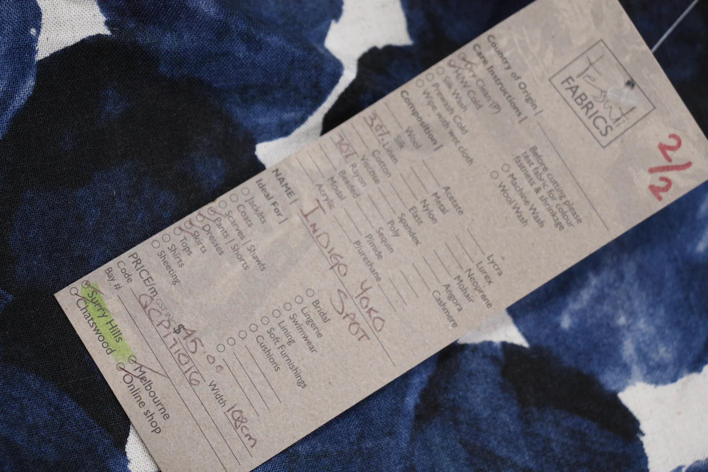 Indigo Yoko Spot - Image 3