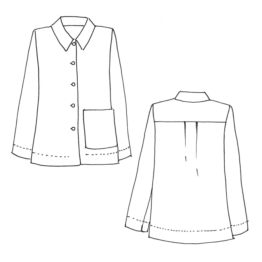 Ines Shirt Pattern - Image 3