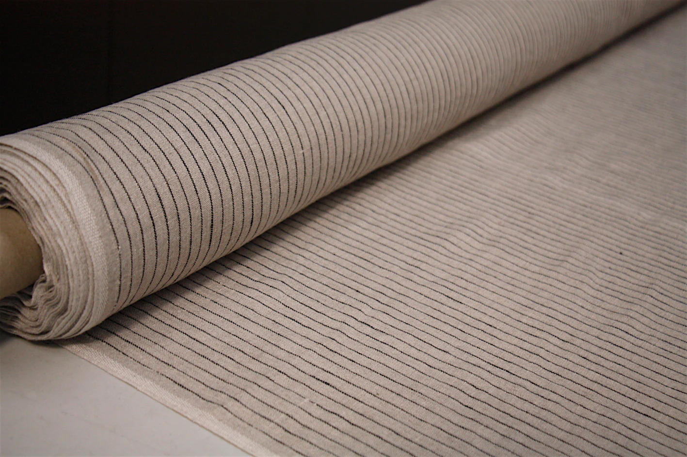 Ink On Sand Washed Linen - Image 4