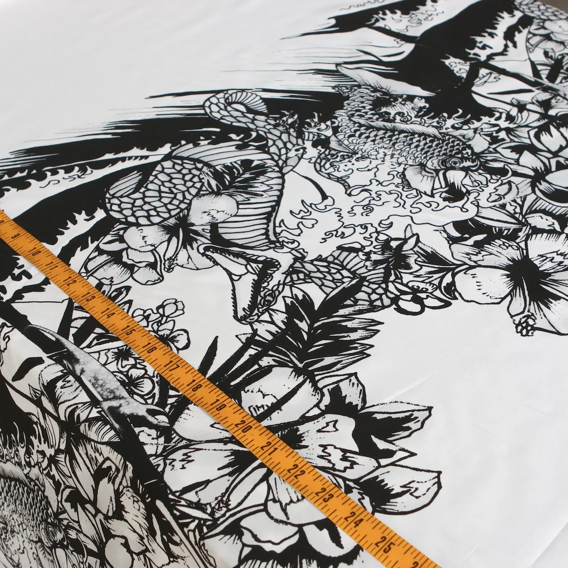 Irezumi Black Panel Print - Image 3