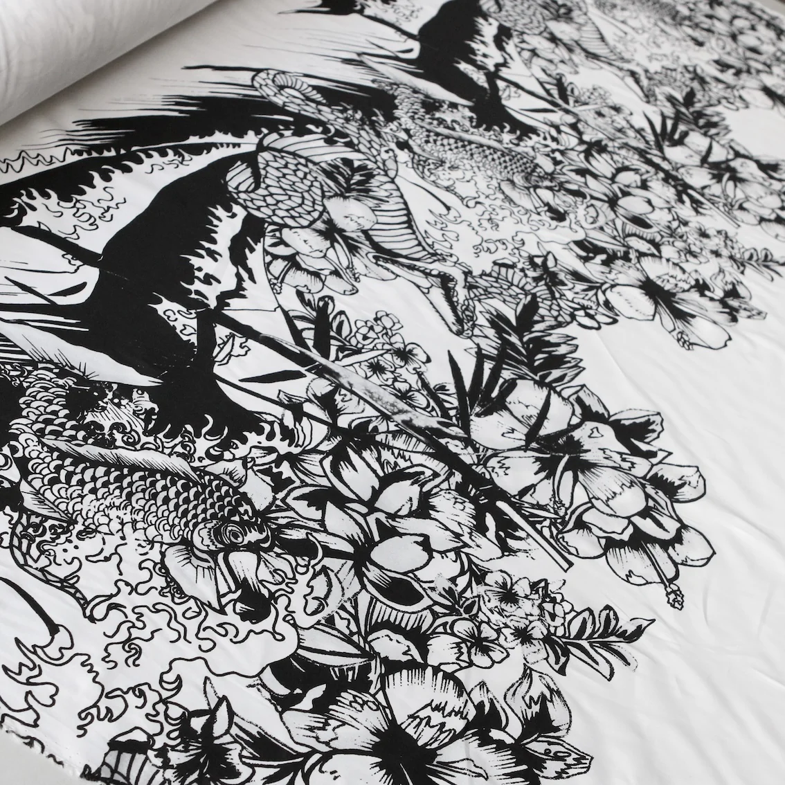 Irezumi Black Panel Print - Image 4