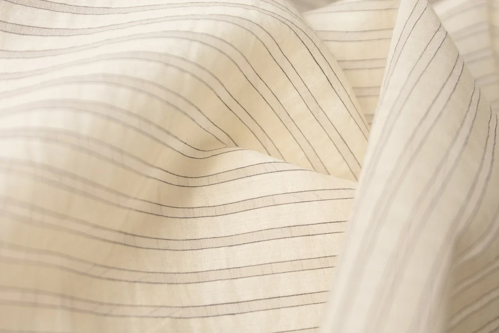 Italian Striped Silk