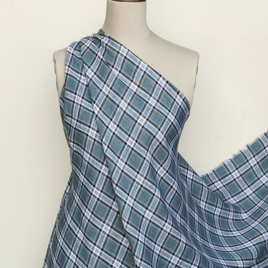 It's A Mystery Linen Check - Image 5