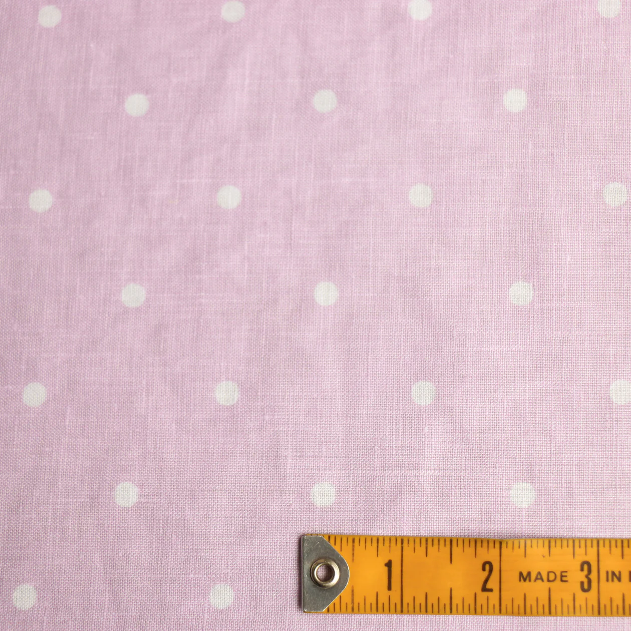 Itsy Bitsy Orchid Printed Linen - Image 3