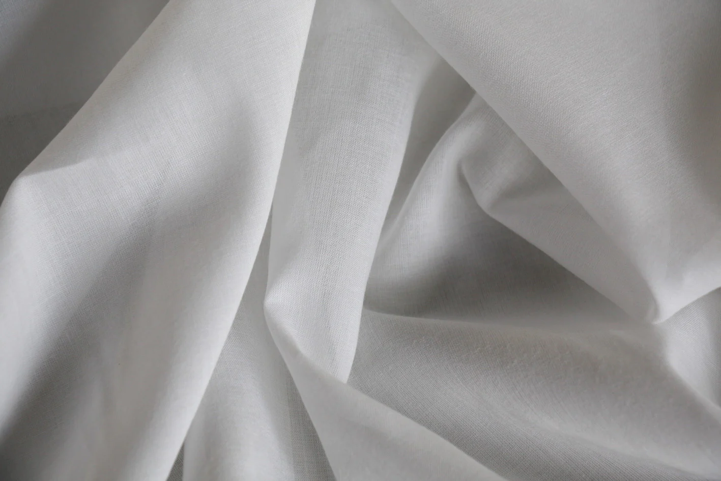 Ivory Cotton Voile - Image 2