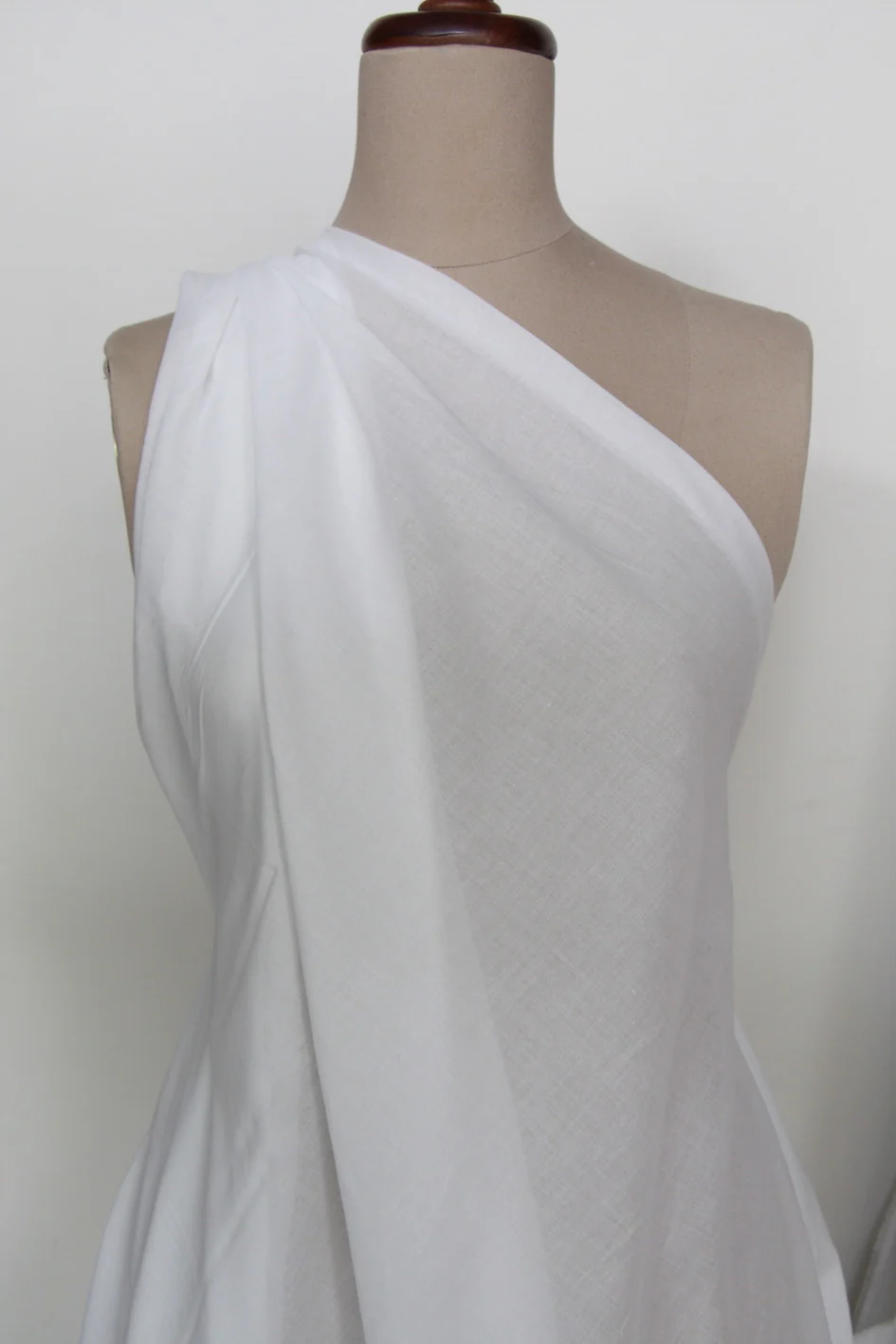Ivory Cotton Voile - Image 3