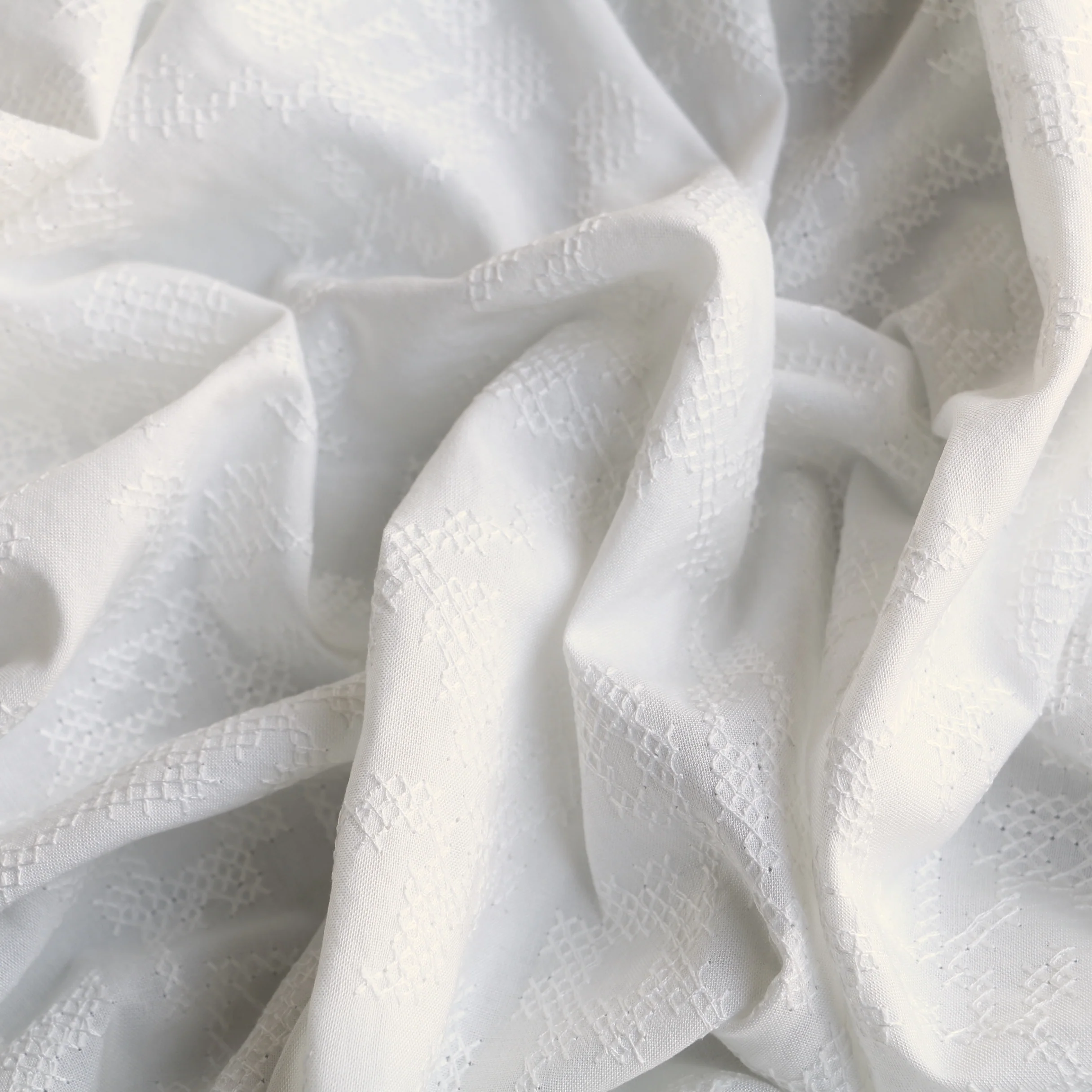 Ivory Crosshatch - Image 2