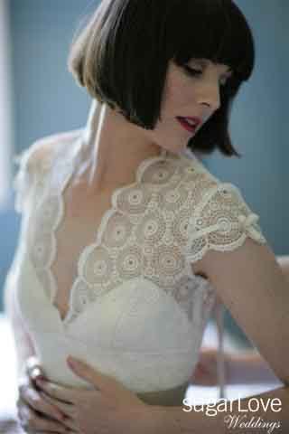 Ivory Guipure Lace - Circular Medallion - Image 8