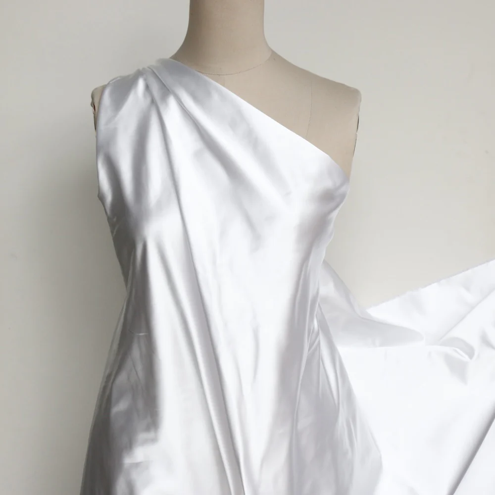 Ivory Italian Duchess Satin - Image 3