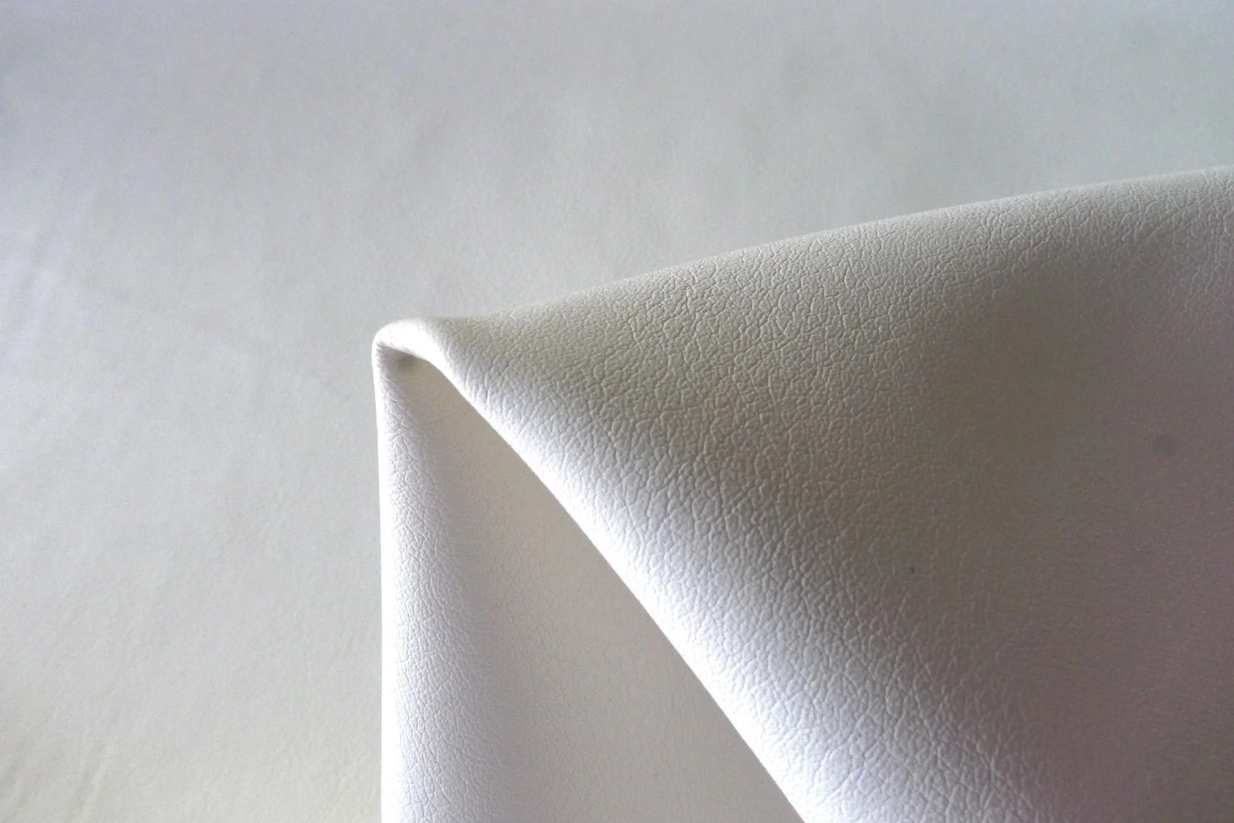 Ivory Leather Look
