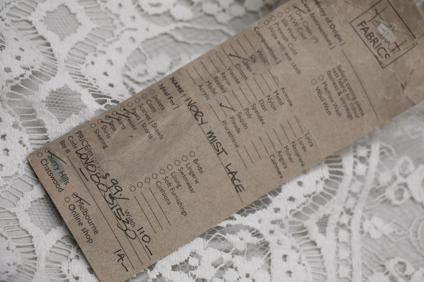 Ivory Mist Lace - Image 4