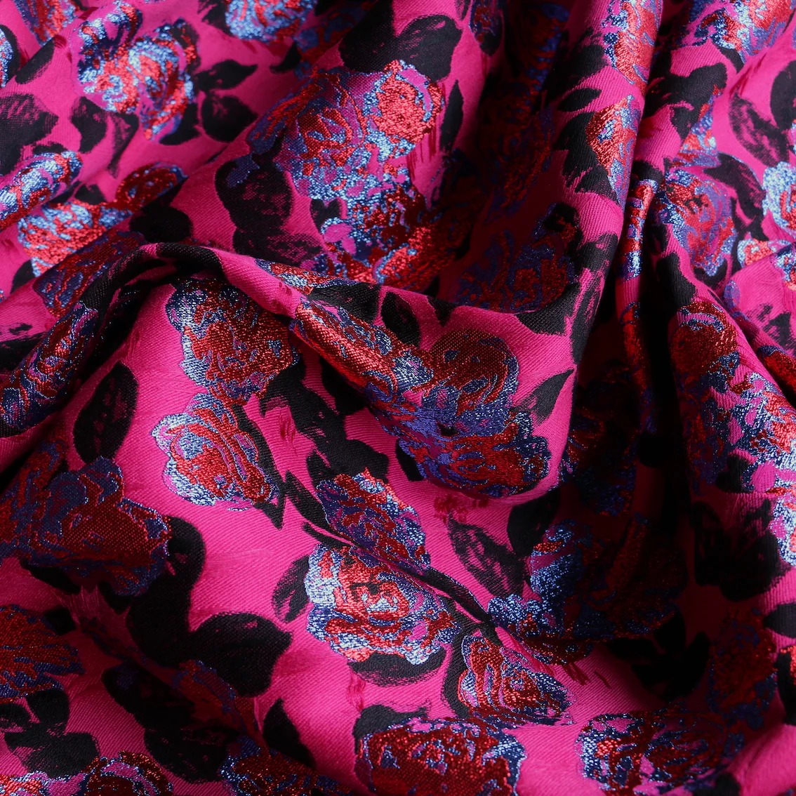 Raspberry Tea Brocade - Image 2