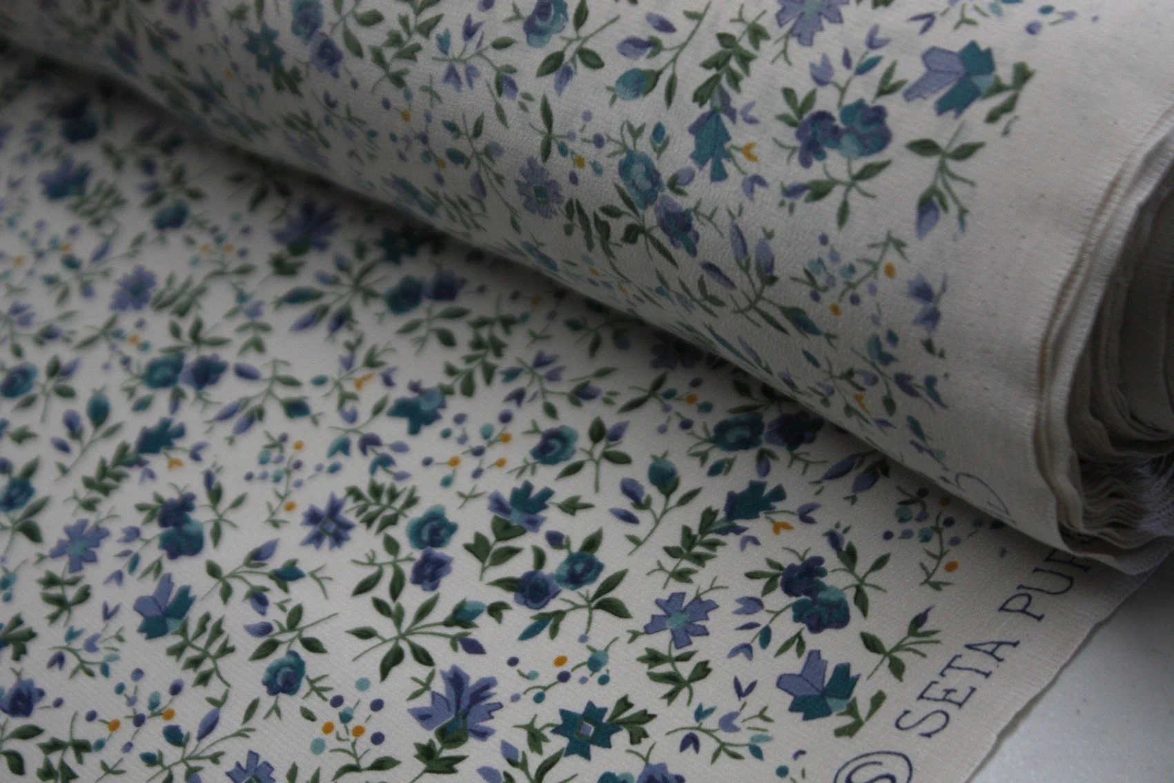 Ivy Floral Ivory - Silk CDC - Image 3