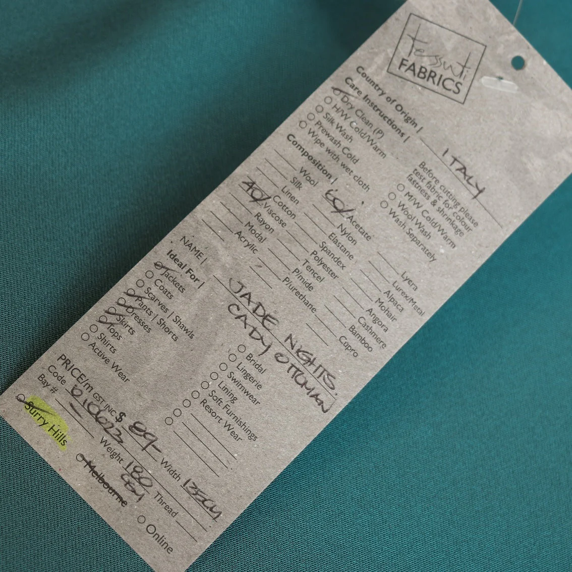 Jade Nights Cady Crepe - Image 3