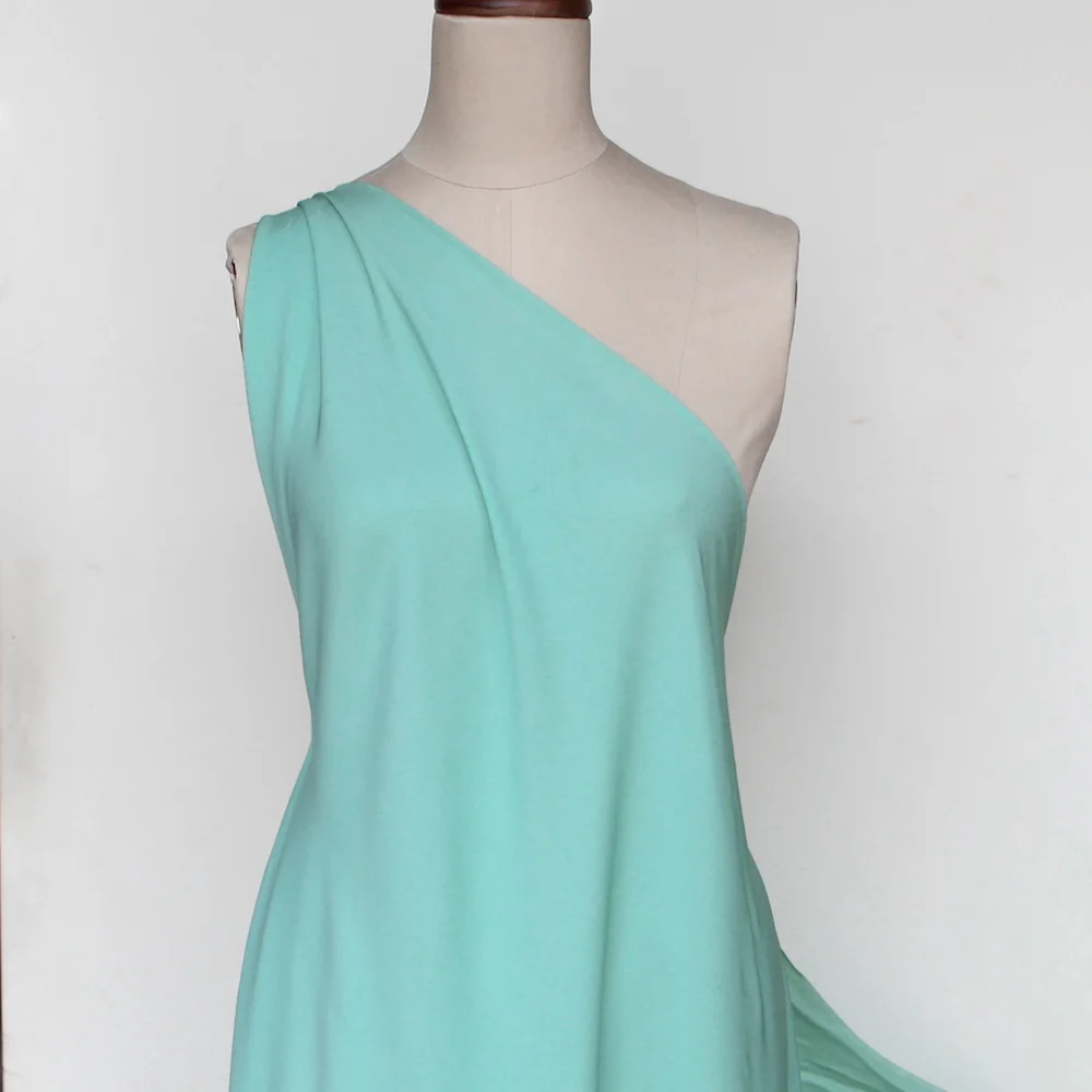 Jade Silk Double Georgette - Image 3