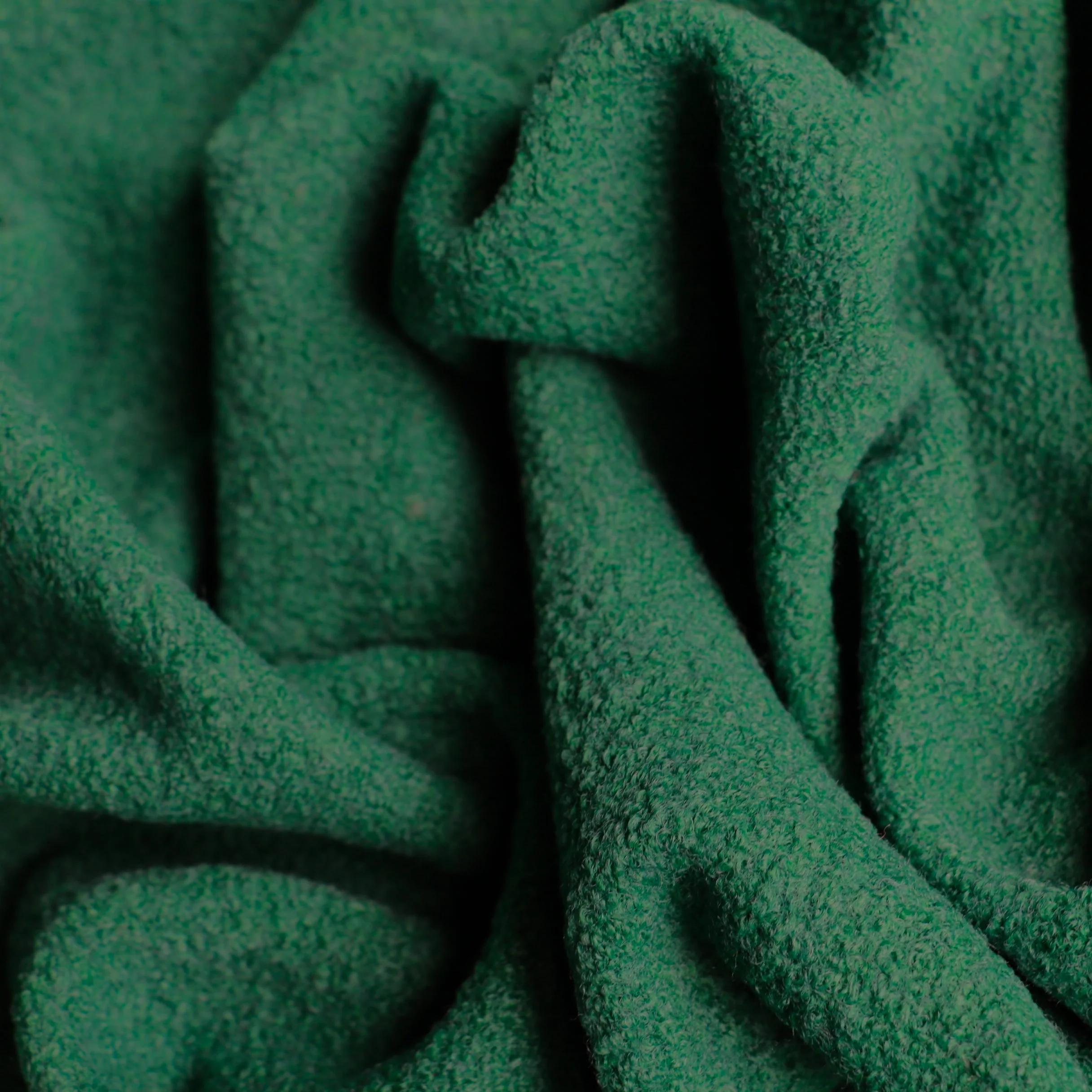 Jade Verde - Boiled Wool/Viscose - Image 2