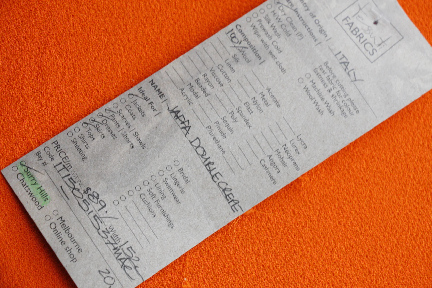 Jaffa Double Crepe - Image 3