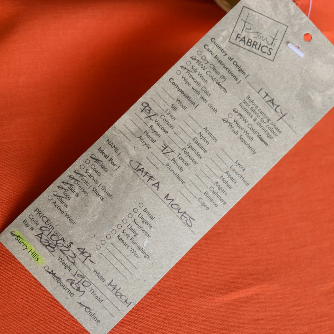 Jaffa Moves Viscose Blend - Image 3