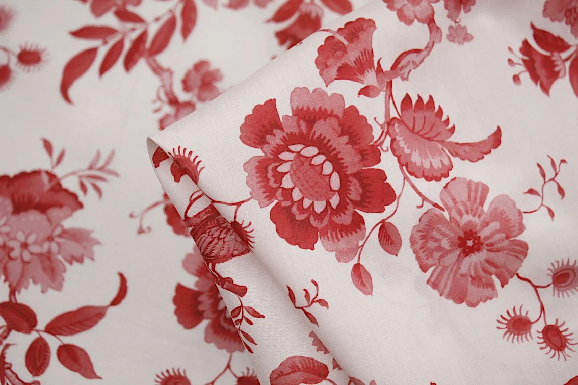 Jannah Red - Tana Lawn