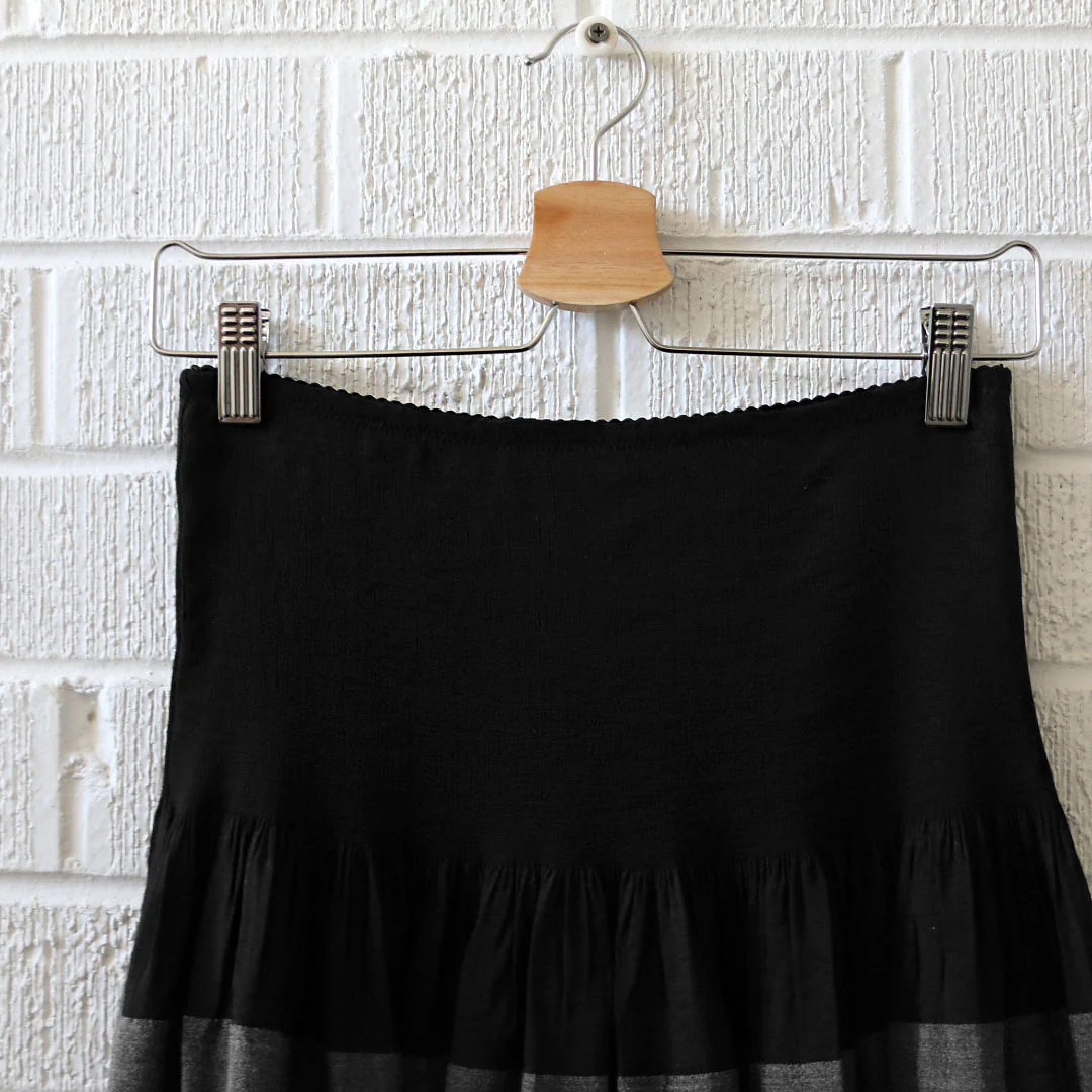 Japanese Black/Grey Striped Skirt Pack - Image 9