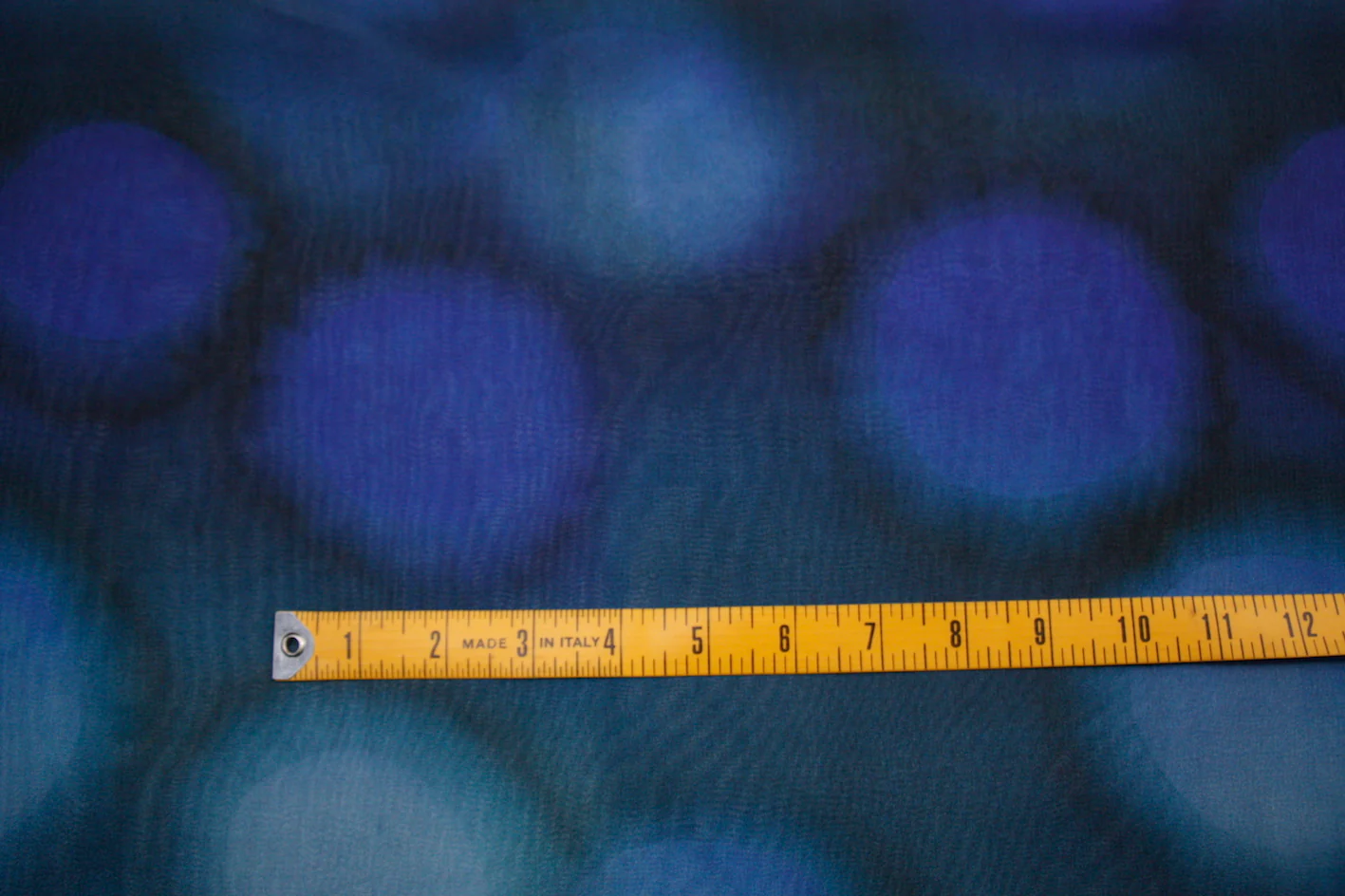 Jellyfish Blue - Silk Chiffon - Image 2