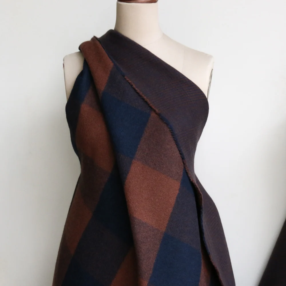 Julia Tan/Navy Check Double Sided - Image 6