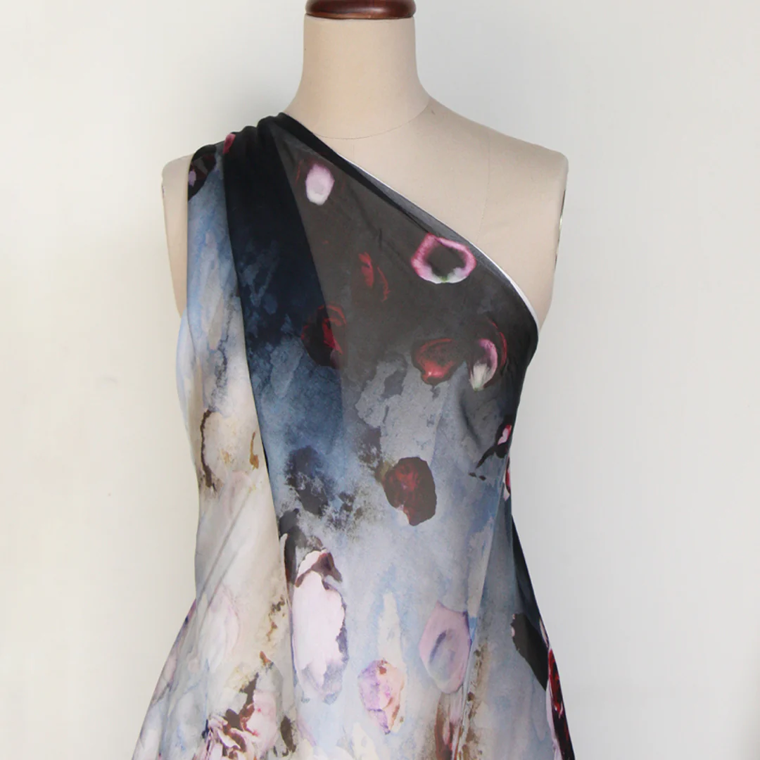 Juliet Rose Garden Chiffon - Image 7