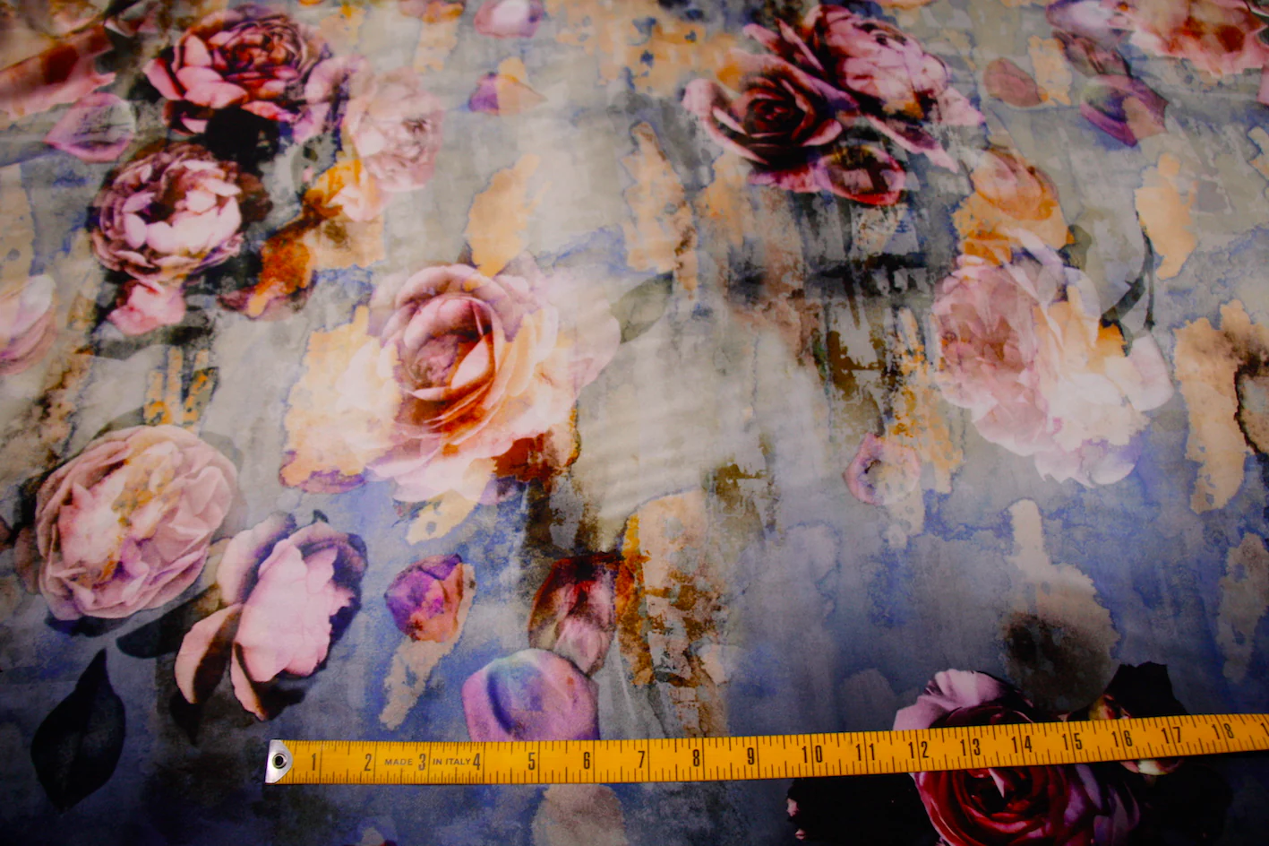 Juliet Rose Garden Silk Satin - Image 2