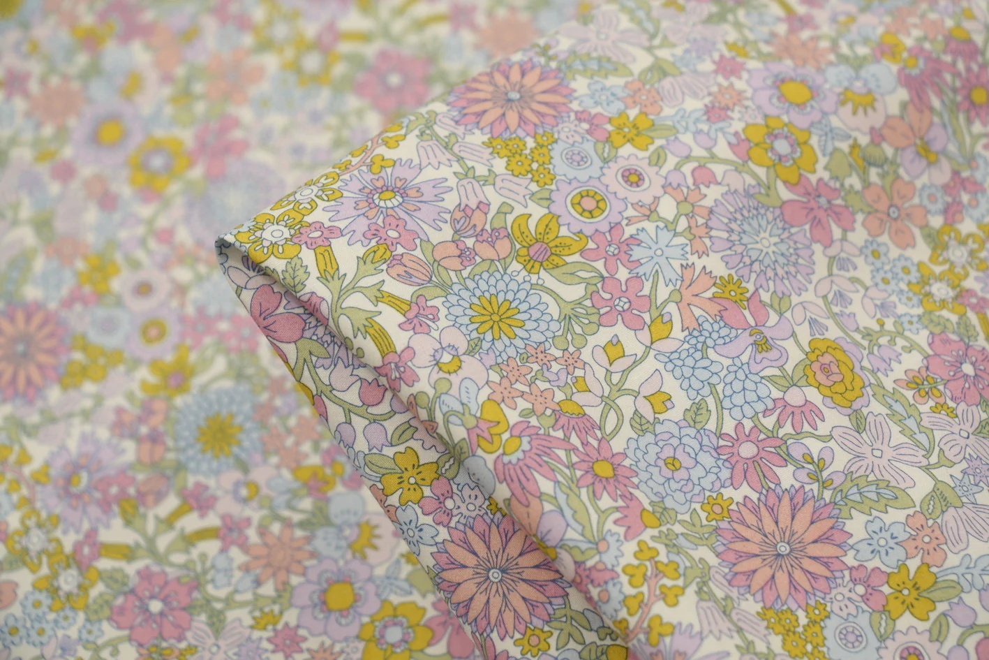 June Blossom Pink - Liberty Cotton Poplin