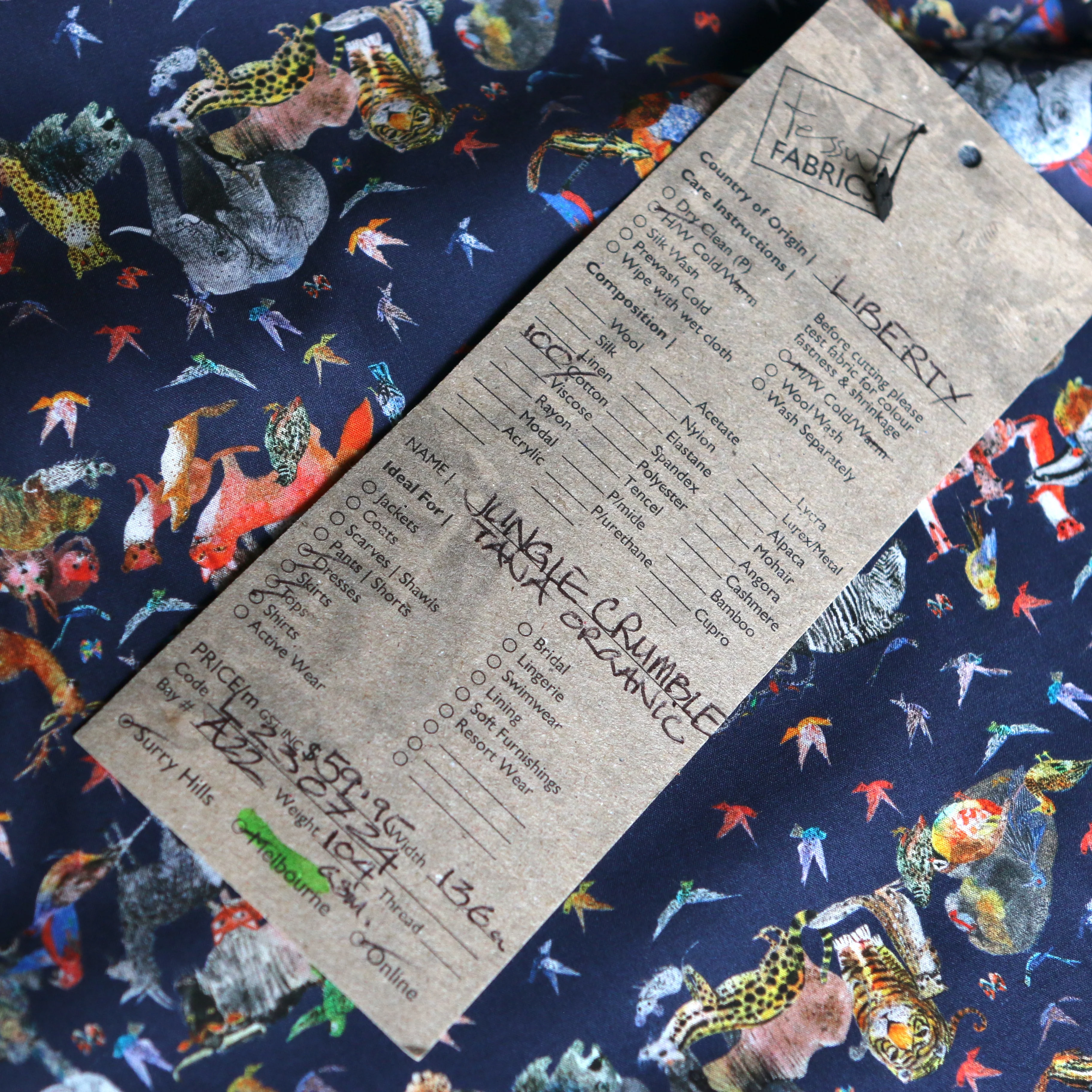 Jungle Crumble - Liberty (Organic) Tana Lawn⢠- Image 4