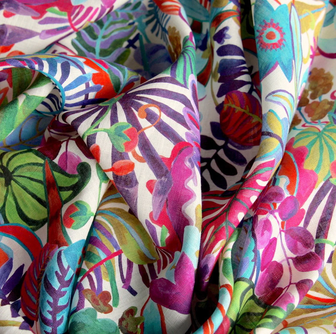 Jungle Trip - Liberty Sycamore Linen - Image 2