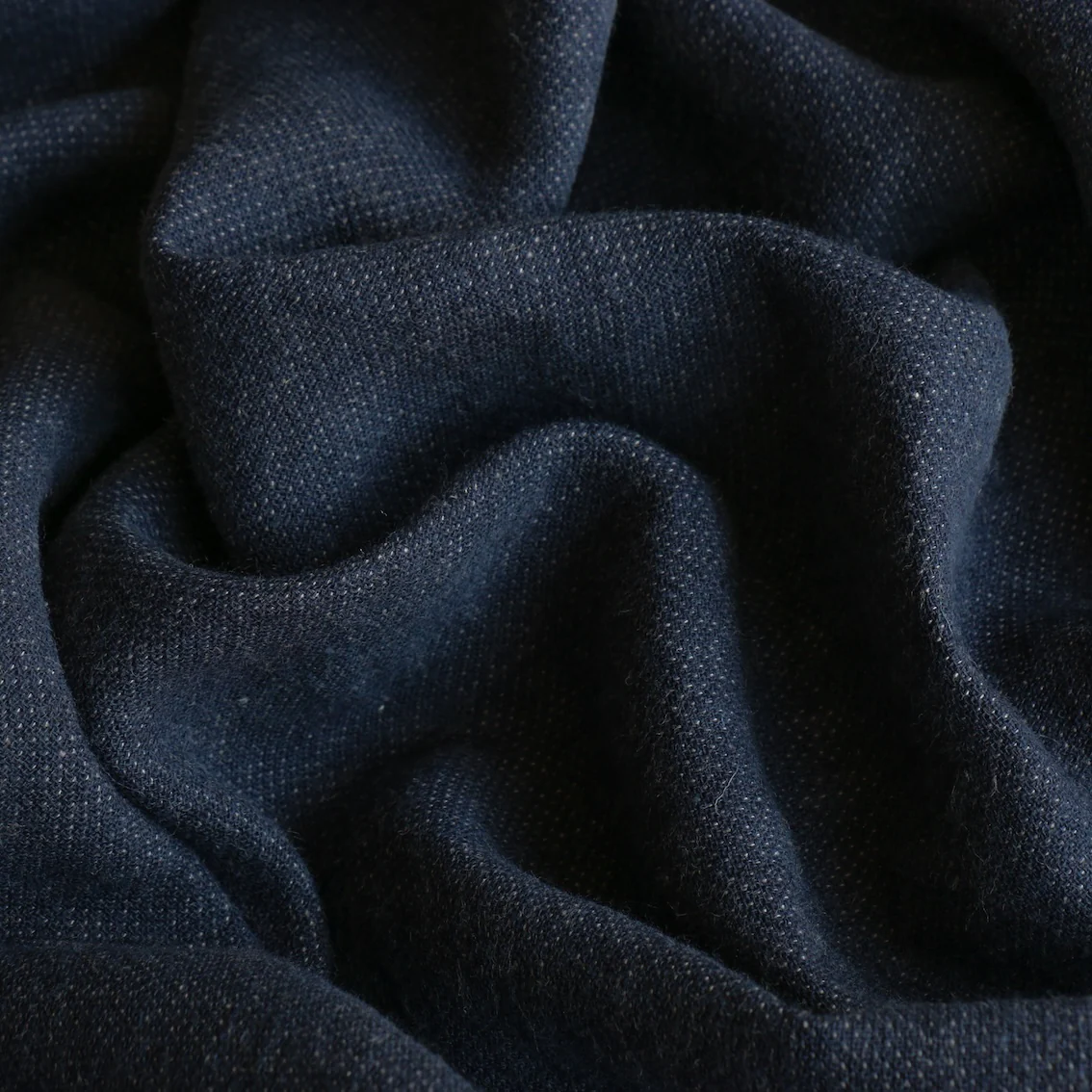 Juno Navy Linen/Cotton - Image 2