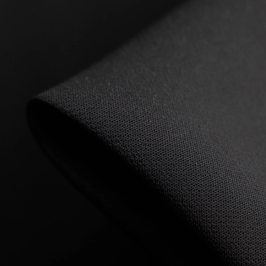 Juno Nero Bonded Stretch Crepe